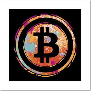 Bitcoin (BTC) Crypto Posters and Art